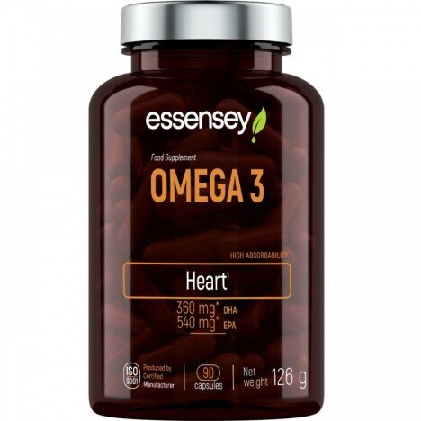 Omega-3 Acizi grasi 90 Capsule, Essensey